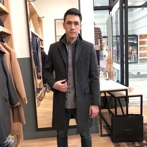 Men’s J Crew Overcoat - New